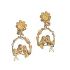 Inseparables Earring in Gold