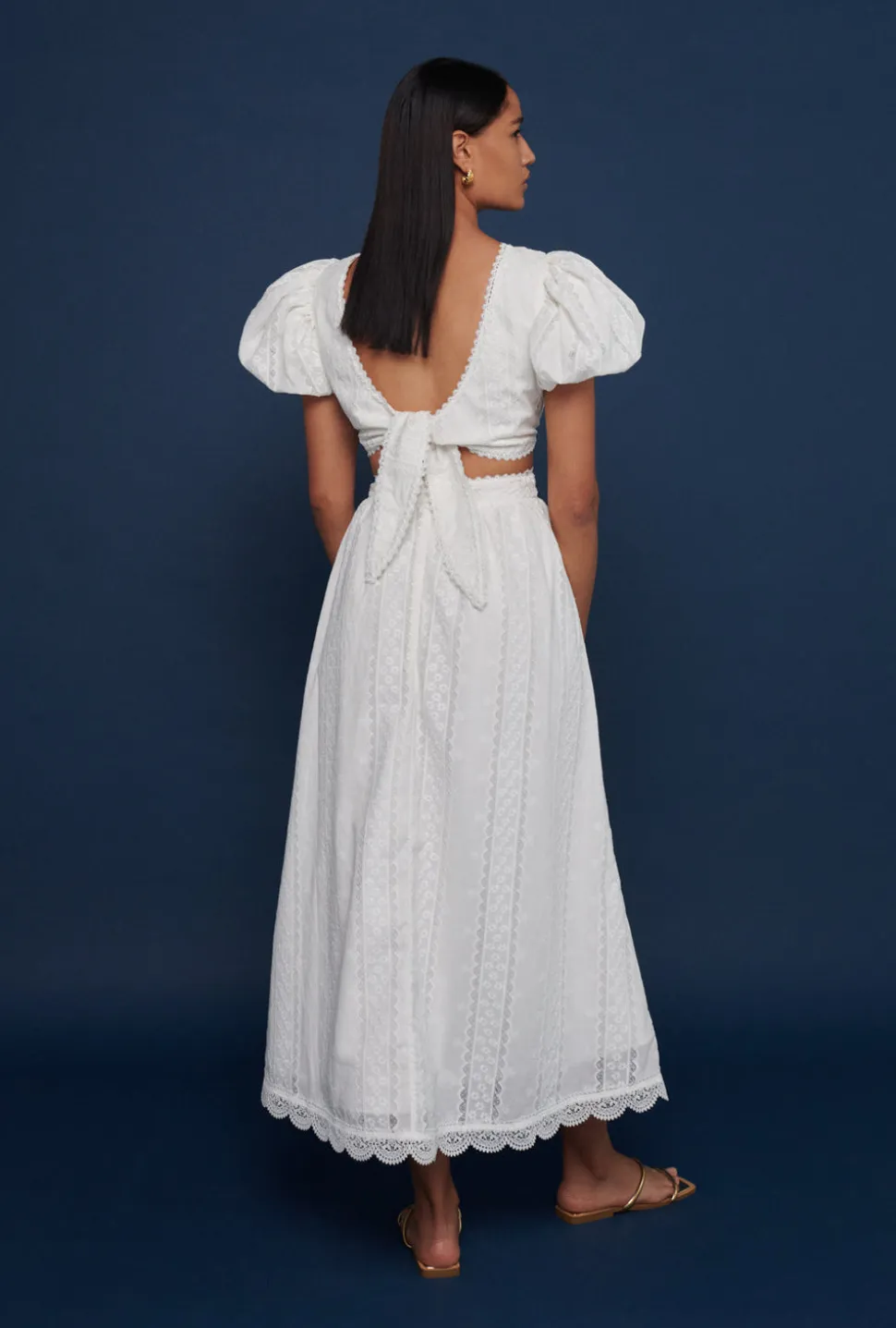 Irina Maxi Dress in White