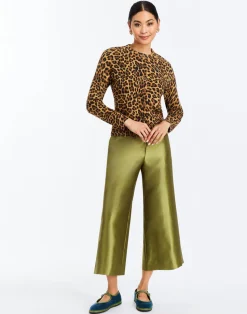 Isabel Cardigan in Leopard Brown