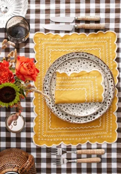 Isabelle Placemat in Mustard