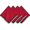 Isadora Napkin in Red, Set of 4