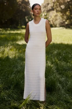 Isla Dress in White