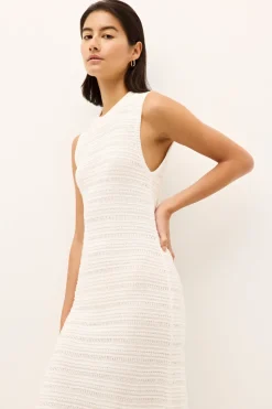 Isla Dress in White