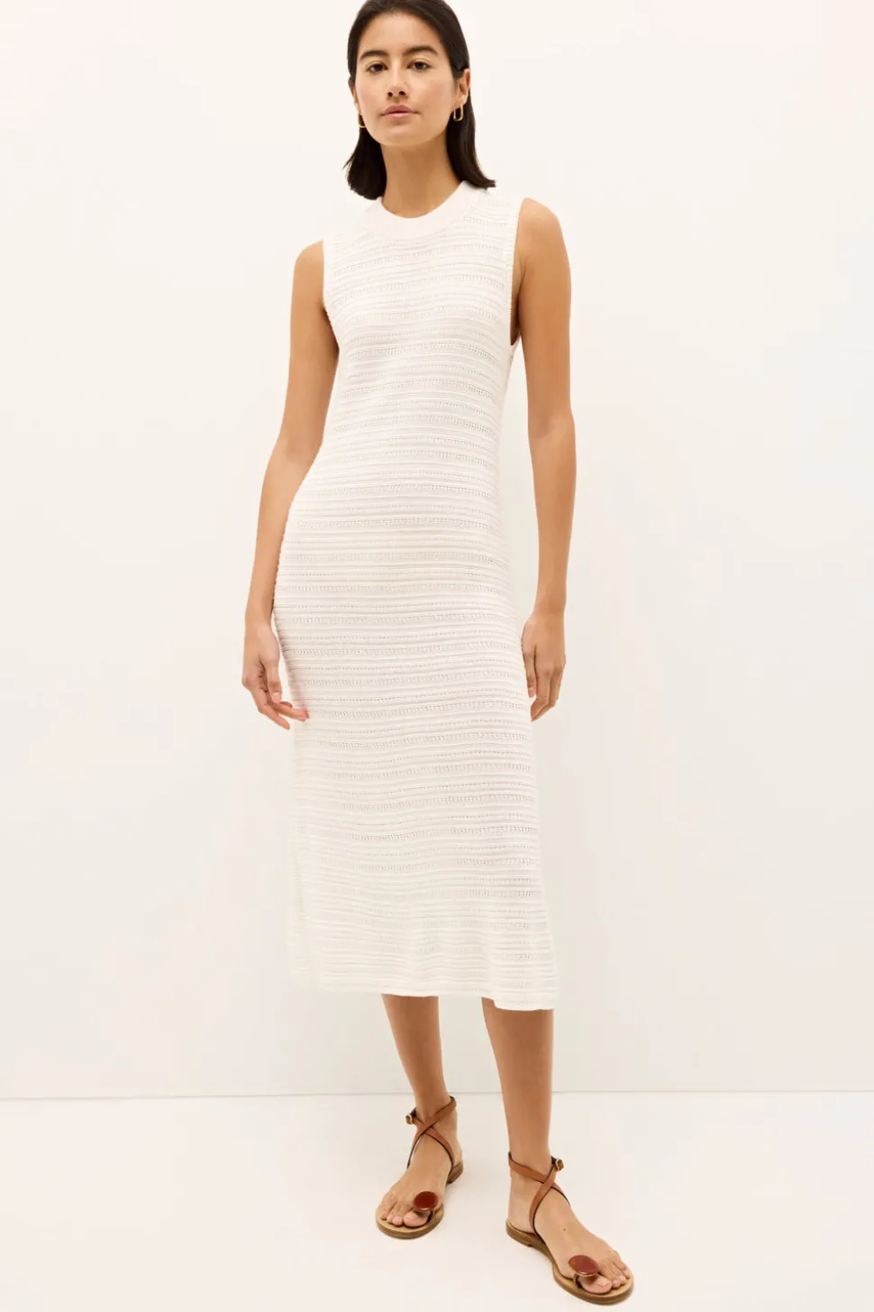 Isla Dress in White
