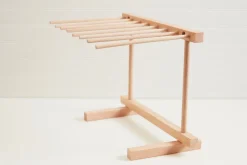 Italian Beechwood Collapsible Pasta Drying Rack