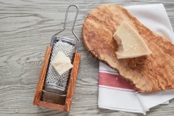 Italian Olivewood Parmesan Cheese Box Grater