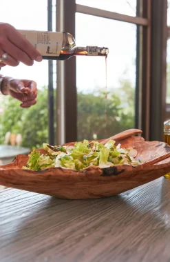 Italian Olivewood Root Salad Bowl