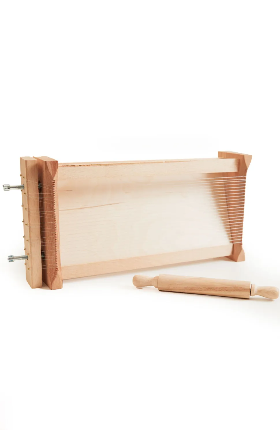 Italian Pasta Chitarra with Rolling Pin, Large