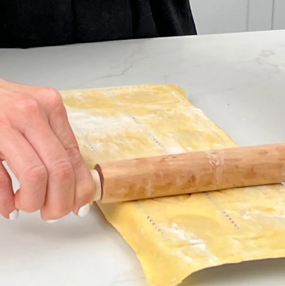 Italian Ravioli Mold with Roller