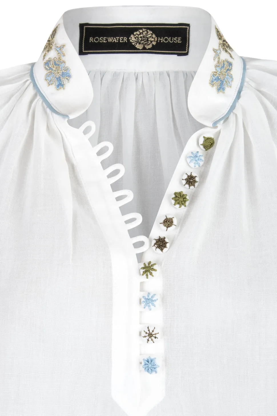 Ivy Blouse in White