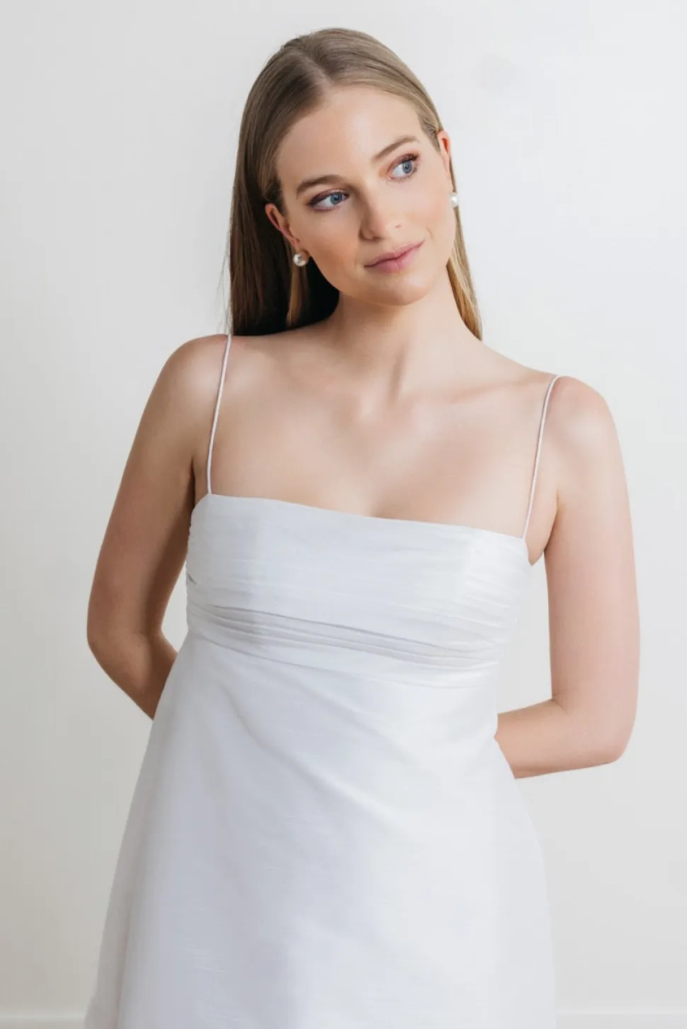 Ivy Dress in White