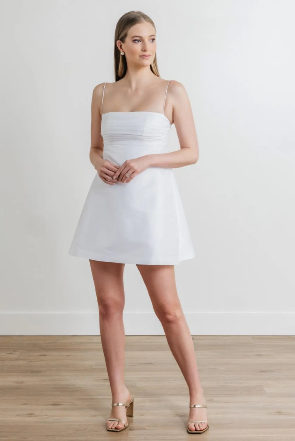 Ivy Dress in White
