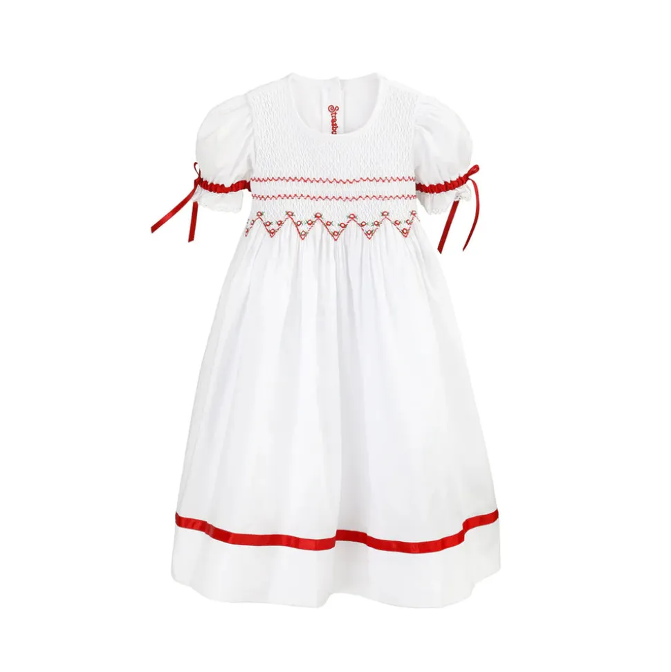 Ivy Red Smocked Dress