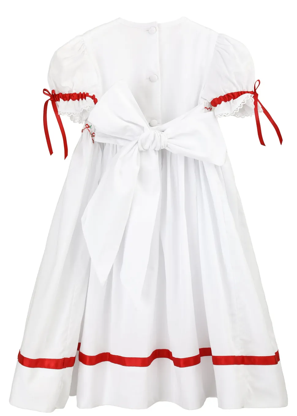 Ivy Red Smocked Dress