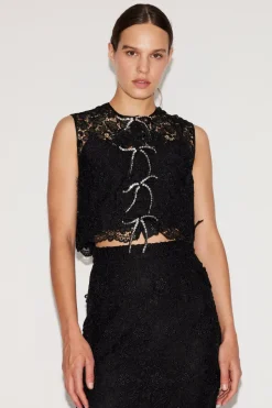 Jack Top Black Lace