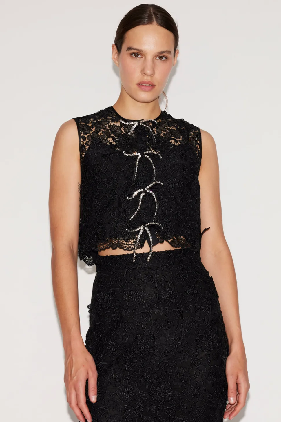 Jack Top Black Lace