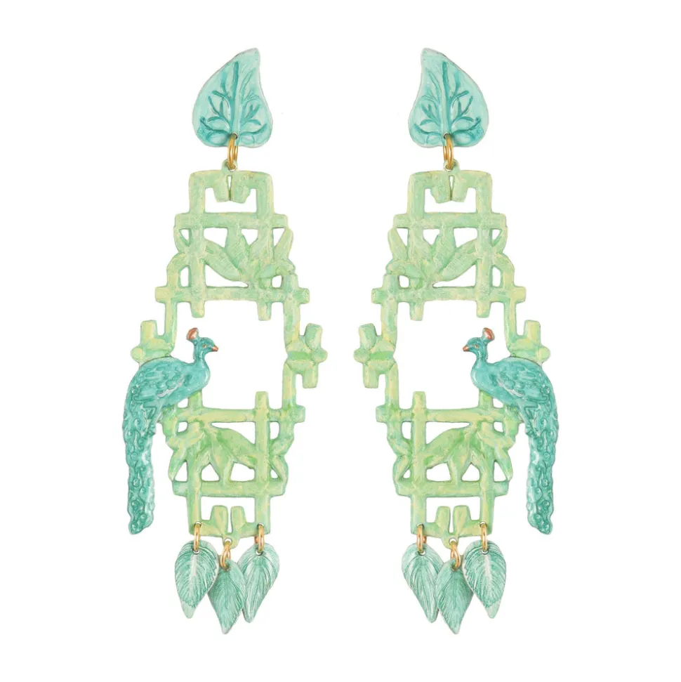 Jade Yuyuan Earrings