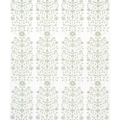Jaipur Mughal Flower Fabric in Green