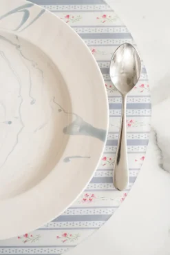 James Vintage Floral Stripe Placemat