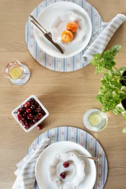 James Vintage Floral Stripe Placemat