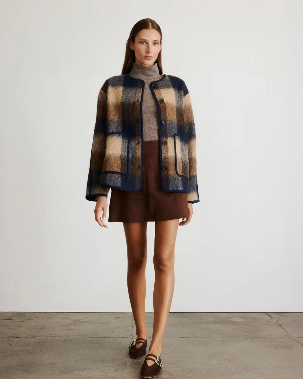 Janet Jacket in Toffee Multi