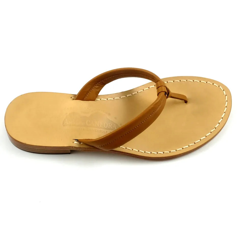 Janet Leather Thong Sandal