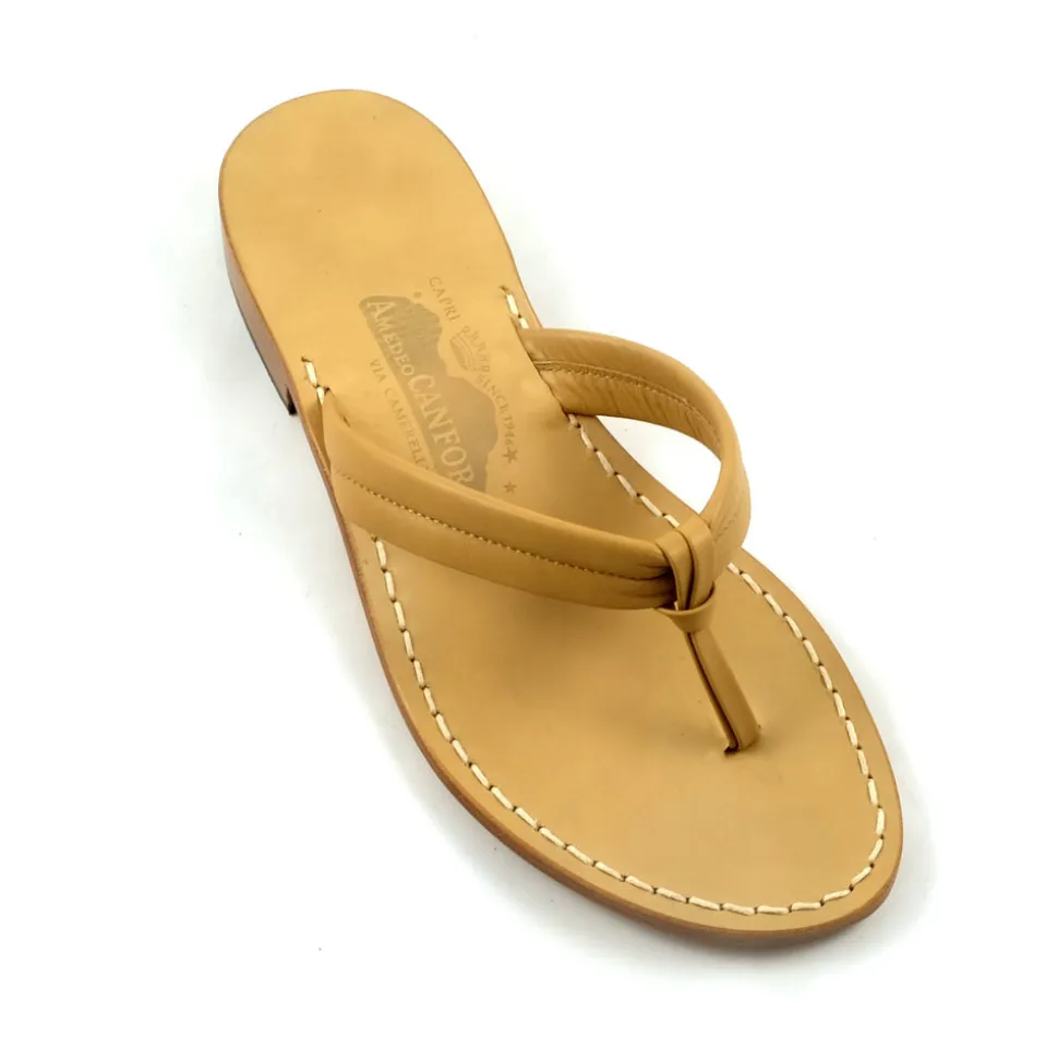 Janet Leather Thong Sandal
