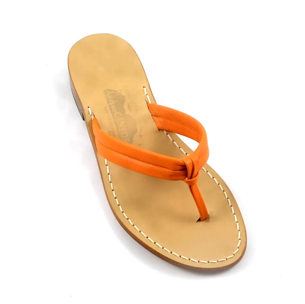 Janet Leather Thong Sandal