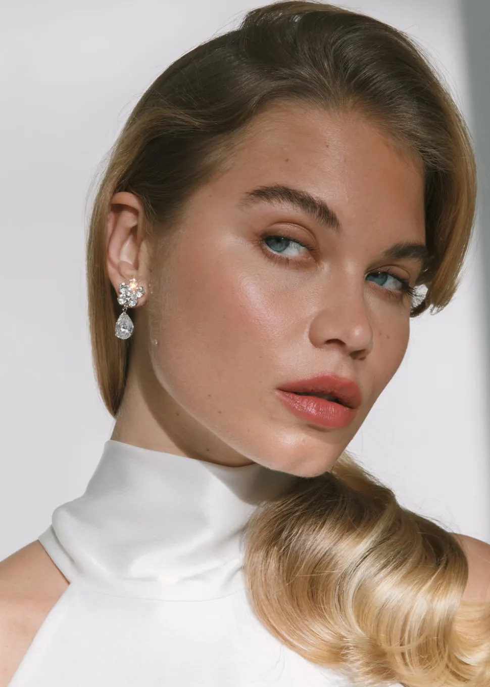 Janna Earrings Crystal