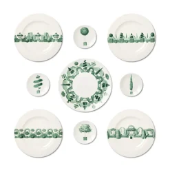 Jardin á L'Italienne Bread Plate 01
