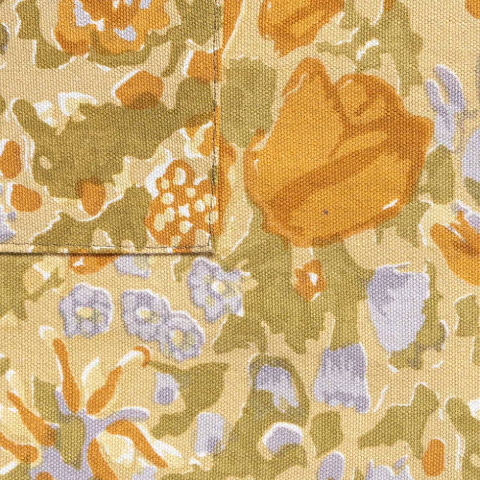Jardin Apron Mustard & Grey