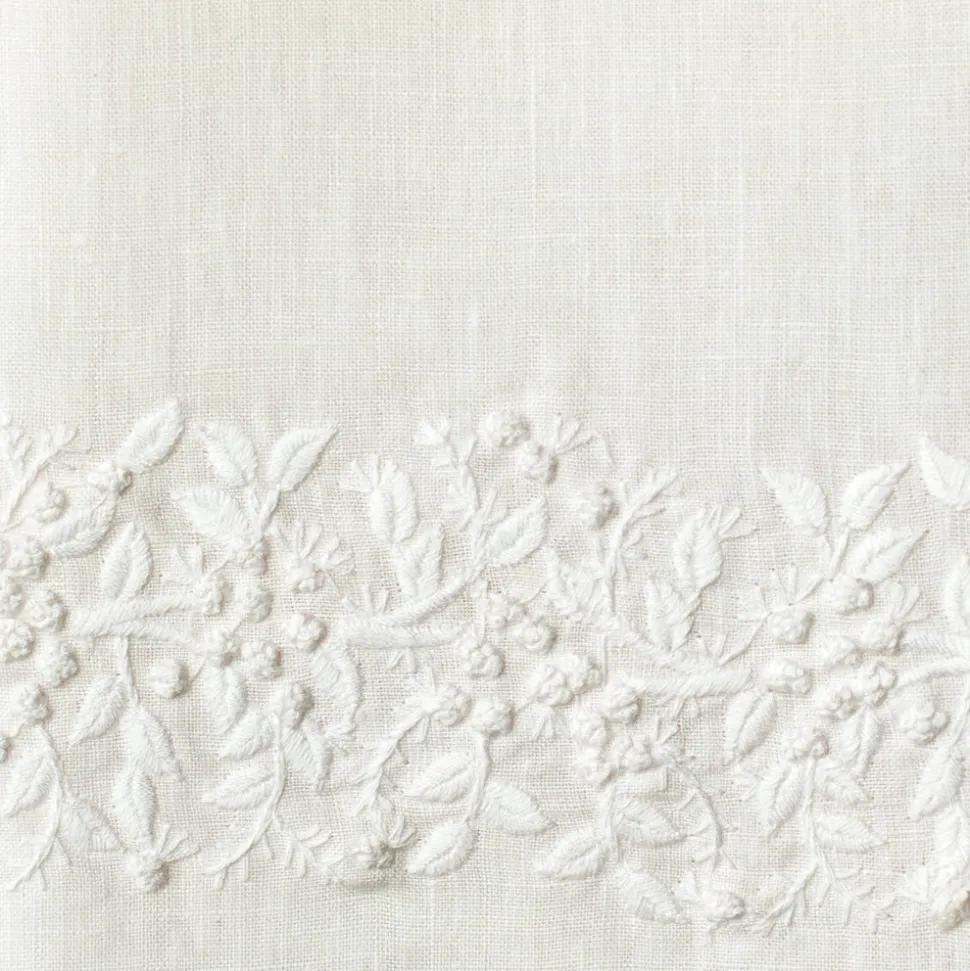 Jardin Classic Linen Boutique Tissue Box Cover in Six Colors