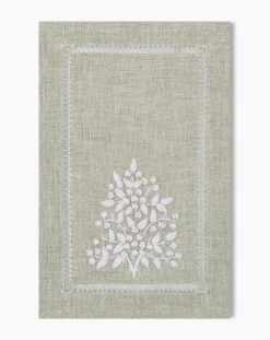 Jardin Classic Linen Cocktail Napkin in Six Colors