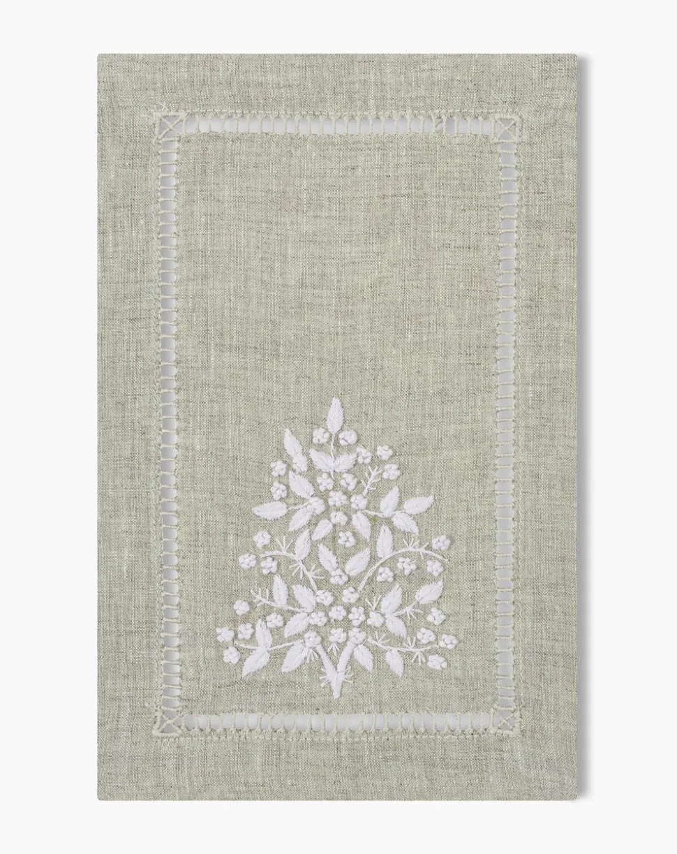Jardin Classic Linen Cocktail Napkin in Six Colors