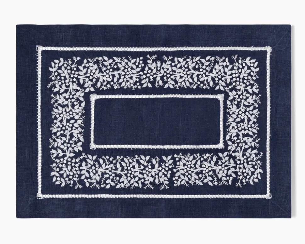 Jardin Classic Linen Placemat in Six Colors