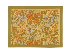 Jardin Mats in Mustard & Grey, Set of 6