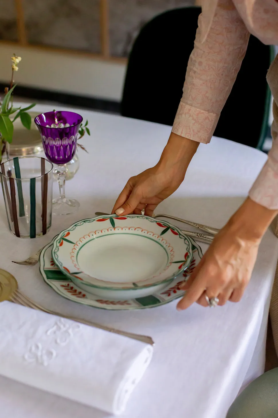 Jardin Soup & Pasta Plate