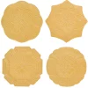 Jardins Du Monde Dessert/Salad Plate Assorted Set of 4 in Daffodil