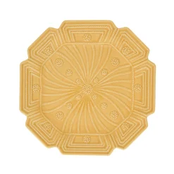 Jardins Du Monde Dessert/Salad Plate Assorted Set of 4 in Daffodil