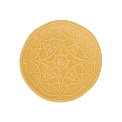 Jardins Du Monde Side/Cocktail Plate Assorted, Set of 4 in Daffodil