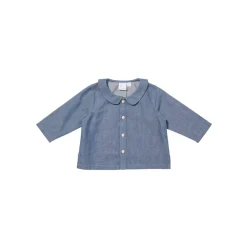 Jefferson Baby Shirt in Denim