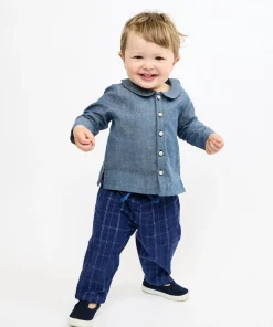 Jefferson Baby Shirt in Denim