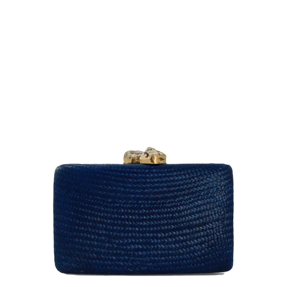 Jen Clutch with White Stone