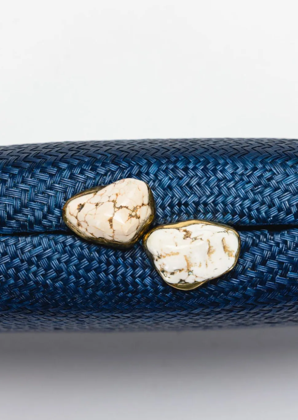 Jen Clutch with White Stone