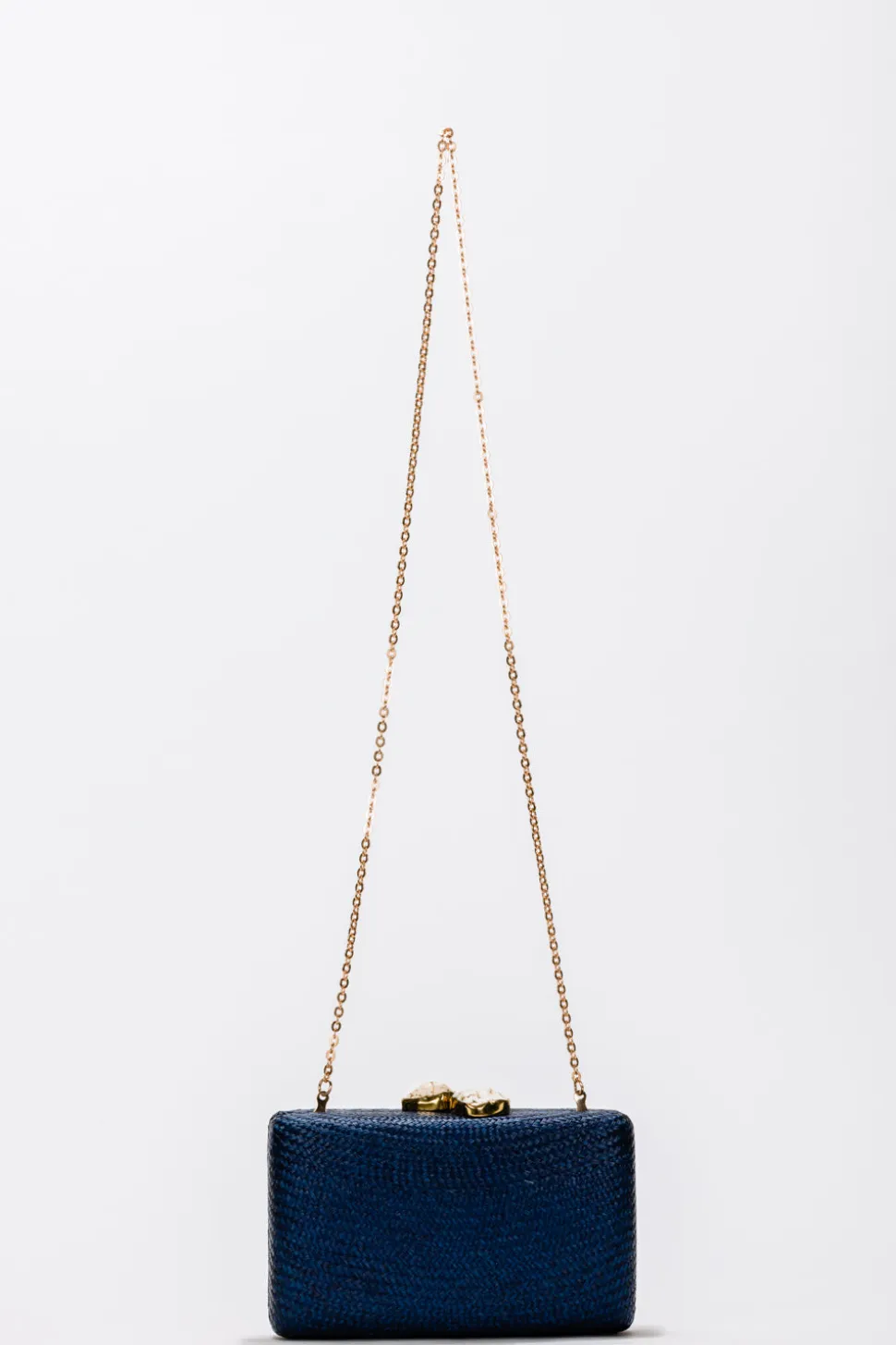 Jen Clutch with White Stone