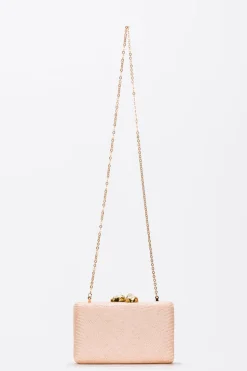 Jen Clutch with White Stone