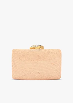 Jen Clutch with White Stone