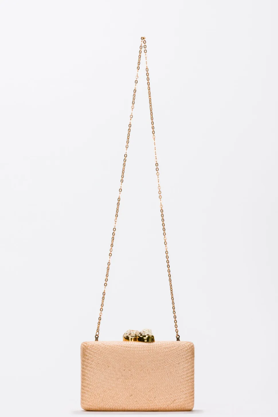 Jen Clutch with White Stone