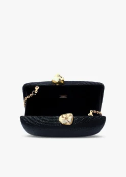 Jen Clutch with White Stone