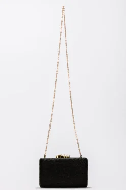 Jen Clutch with White Stone